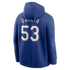 Adolis Garcia Texas Rangers Nike Player Name & Number Club Pullover Hoodie - Royal - Nike Discount