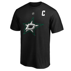 Jamie Benn Dallas Stars Fanatics Authentic Stack Name & Number T-Shirt - Black - NHL 201644143