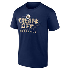 Milwaukee Brewers Hometown Extra Bases T-Shirt - Navy - MLB Lifestyle