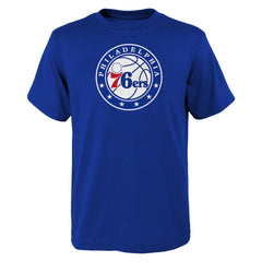 Philadelphia 76ers Outerstuff Youth Primary Logo T-Shirt Royal