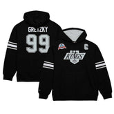 Wayne Gretzky Los Angeles Kings Mitchell & Ness 1993 Name & Number Premium Pullover Hoodie - Black - NHL 201644217