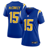 Nike Ladd McConkey Los Angeles Chargers Women's Alternate Game Jersey Royal