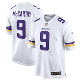 Nike J.J. McCarthy Minnesota Vikings Game Jersey White