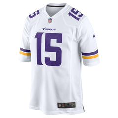 Nike Dallas Turner Minnesota Vikings Game Jersey White