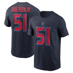 Nike Will Anderson Jr. Houston Texans Name & Number T-Shirt Navy