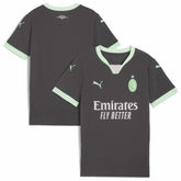 AC Milan Youth 2024/25 Third Replica Jersey Charcoal - Puma for sale