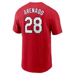 Nolan Arenado St. Louis Cardinals Nike 2024 City Connect Fuse Name & Number T-Shirt - Red - Nike Lifestyle