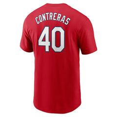 Willson Contreras St. Louis Cardinals Nike 2024 City Connect Fuse Name & Number T-Shirt - Red - Nike Sale