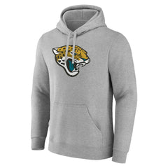Fanatics Jacksonville Jaguars Deliver Fleece Pullover Hoodie Heather Gray