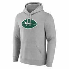 Fanatics New York Jets Deliver Fleece Pullover Hoodie Heather Gray