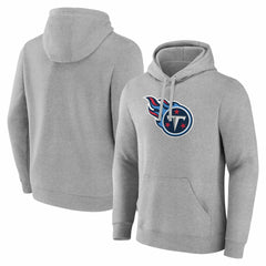 Fanatics Tennessee Titans Deliver Fleece Pullover Hoodie Heather Gray