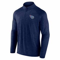 Fanatics Tennessee Titans Head-to-Head Raglan Quarter-Zip Jacket Navy
