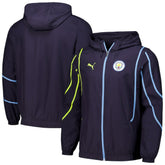 Manchester City 2024/25 Pre-Match Anthem dryCELL Full-Zip Hoodie Jacket Navy - Puma outlet