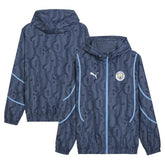Manchester City 2024/25 Pre-Match Anthem dryCELL Full-Zip Hoodie Jacket Blue - Puma