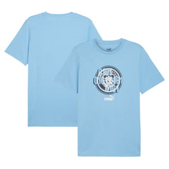 Manchester City ftblCulture T-Shirt Light Blue - Puma