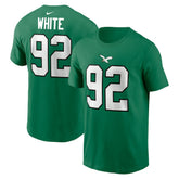 Nike Reggie White Philadelphia Eagles Retired Player Name & Number T-Shirt Kelly Green
