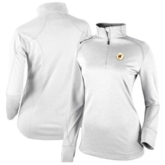 San Diego Padres Columbia Women's Cooperstown Collection Shotgun 2.0 Omni-Wick Quarter-Zip Top - White - Columbia Online