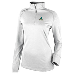 Arizona Diamondbacks Columbia Women's Cooperstown Collection Shotgun 2.0 Omni-Wick Quarter-Zip Top - White - Columbia Lifestyle