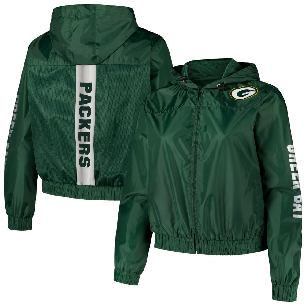 Fanatics Green Bay Packers Women's Full-Zip Jacket Green