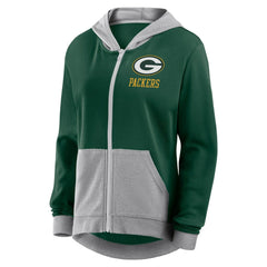 Fanatics Green Bay Packers Women's Hit It Full-Zip Hoodie Green