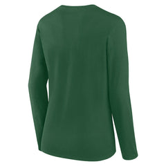 Fanatics New York Jets Women's Long Sleeve Scoop Neck T-Shirt Green