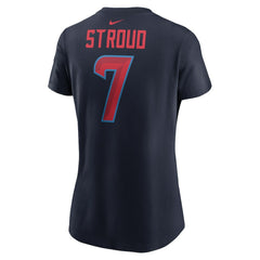 Nike C.J. Stroud Houston Texans Women's Player Name & Number T-Shirt Navy