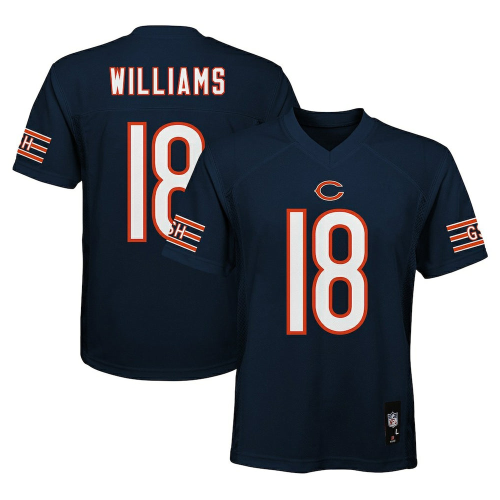 Caleb Williams Chicago Bears Youth Replica Player Jersey Navy