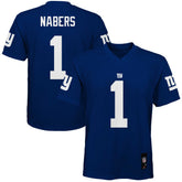 Malik Nabers New York Giants Youth Replica Player Jersey Royal