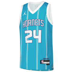Brandon Miller Charlotte Hornets Youth Swingman Jersey Icon Edition Teal | Nike Near Me