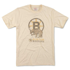 Boston Bruins American Needle Brass Tacks T-Shirt - Cream - NHL 201662670