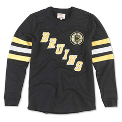 Boston Bruins American Needle Sudbury Long Sleeve T-Shirt - Black - NHL 201662678