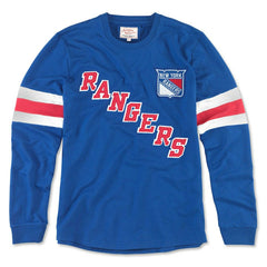 New York Rangers American Needle Sudbury Long Sleeve T-Shirt - Blue - NHL 201662679
