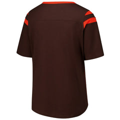 Cleveland Browns G-III 4Her by Carl Banks Women's Plus Size Linebacker T-Shirt Brown