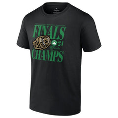 Boston Celtics 2024 NBA Finals Champions Ball Screen Ring T-Shirt Black | Fanatics Lifestyle