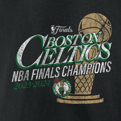 Boston Celtics 2024 NBA Finals Champions Fast Break Finish Trophy T-Shirt Black | Fanatics Near Me