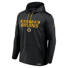 Boston Bruins Fanatics Big & Tall Authentic Pro Pullover Hoodie - Black - NHL 201673103