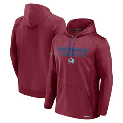 Colorado Avalanche Fanatics Authentic Pro Big & Tall Pullover Hoodie - Burgundy - NHL 201673104