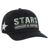 Dallas Stars '47 OHT Military Appreciation Homeland Honor and Defend Hitch Adjustable Hat - Black - NHL 201673147