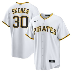 Paul Skenes Pittsburgh Pirates Nike Home Replica Player Jersey - White - Nike Lifestyle