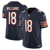 Nike Caleb Williams Chicago Bears Vapor F.U.S.E. Limited Jersey Navy