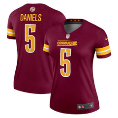 Nike Jayden Daniels Washington Commanders Women's Legend Player Performance Top Burgundy