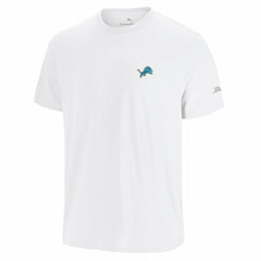 Detroit Lions Sport Torchdown Graphic T-Shirt White