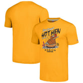San Diego Padres MLB x Guy Fieri’s Flavortown Unisex Tri-Blend T-Shirt - Gold - MLB Discount