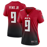 Nike Michael Penix Jr. Atlanta Falcons Women's Alternate Game Jersey Red