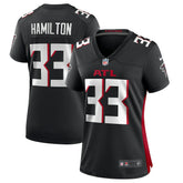 Nike Antonio Hamilton Atlanta Falcons Women's Game Jersey Black