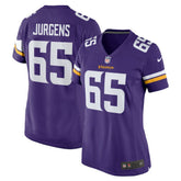 Nike Michael Jurgens Minnesota Vikings Women's Game Jersey Purple