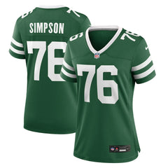 Nike John Simpson New York Jets Women's Game Jersey Legacy Green