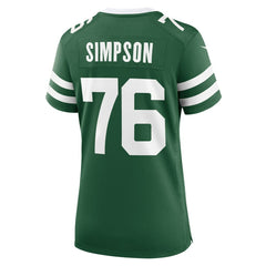 Nike John Simpson New York Jets Women's Game Jersey Legacy Green