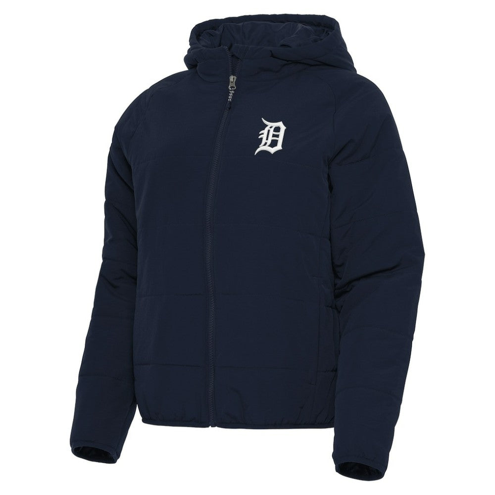 Detroit Tigers Antigua Women's Universe Full-Zip Hoodie Jacket - Navy - MLB on Sale
