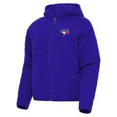 Toronto Blue Jays Antigua Women's Universe Full-Zip Hoodie Jacket - Royal - MLB Discount